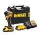 Аккумуляторный импульсный шуруповерт DEWALT 18 В 206 Нм 3800 уд/мин 3250 об/мин с 2 АКБ АЧ и ЗУ кейсе TSTAK DCF850D2T DCF850D2T-QW
