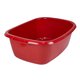 Таз овальный 32 л. красный Guppy 9101041
