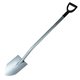 Лопата штыковая с металлическим черенком ЗЕМЛЕКОП 4, Pobedit Pobedit 8025211