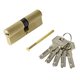 Цилиндр. механизм, ключ-ключ,цвет:золото,80 мм Pobedit Pobedit 8127080