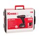 Дрель-шуруповерт аккумуляторная бесщеточная KRESS KUA71, 20В, 60Нм, 4Ач x2, ЗУ 6A, кейс