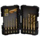 Набор DEWALT DT50050 cверл 10pcs Impact TITANIUM Drill Bit Set DT50050-QZ