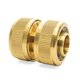 Муфта латунная ремонтная для шланга 3/4 Polyagro 7577720