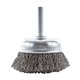 Щётка-крацовка Чашка со шпилькой 50 мм, стальная витая проволока, Pobedit Pobedit 2123150