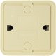 Розетка 1 гнездо (с/з) О/У. бежевый Jilion 9533431