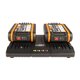 Комплект WORX WA3610: Двойное зарядное устройство WORX WA3869 + 2 Акб 2.0 А/ч