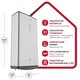 Настенный накопительный электрический водонагреватель Ariston ABS VLS PRO R 80 3700709