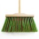 Щетка уличная в сборе 250 мм (прямая щетина) черенок с резьбой Россия 8005907