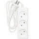 Удлинитель U-3g-1.5m с 3 евророзетками (б/з) 1,5м Jilion 9534126