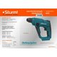 Аккумуляторный перфоратор Sturm CRH1812, 1BatterySystem