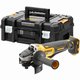 Аккумуляторная бесщеточная углошлифовальная машина DEWALT DCG406NT 18 В XR 125 мм без аккумулятора и ЗУ кейсе TSTAK DCG406NT-XJ