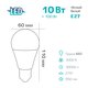 Лампа светодиодная A60_10W_E27_3000K A60 10Вт E27 3000K Jilion 9512019