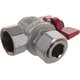 Кран шаровой IVANCI Superior угловой с накидной гайкой В 3/4 IVC.100228.N.34