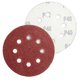 Круг абразивный д/липучки ПЕРФО, 8 отв. Р40,125мм Политех Инструмент Инструмент 2005304