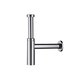 Сифон, Hansgrohe Flowstar S для раковины бутылочный 1/4" цвет-полированное золото 52105990