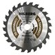 Пильный диск Hilberg Industrial Ламинат 165 20/24T мм (HL166)