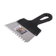 Шпатель ВИХРЬ 6х6 мм, зубчатый, нержавейка, пластик, 150мм 73/3/2/25
