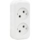 Колодка для удлинителя с 2 евророзетками (б/з) Jilion 9533943