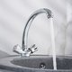 Смеситель для кухни РМС SL116-273F двуручковый Хром