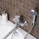 Смеситель  для ванны с душем РМС SL123-006E Хром