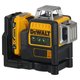Самовыравнивающийся линейный ЗЕЛЕНЫЙ лазерный уровень DEWALT DCE089D1G