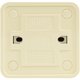 Выключатель одноклавишный О/У. бежевый Jilion 9533401