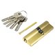 Цилиндр. механизм, ключ-ключ,цвет:золото,50x40 мм Pobedit Pobedit 8127420