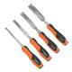 Набор стамесок Patriot, CrV, 4 шт:  6, 12, 19, 25 мм 350001404