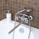 Смеситель для ванны с душем РМС SL115-140E Хром