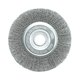 Щетка для точильно-шлифовального станка Радиальная 150 мм, стальная витая проволока, Pobedit Pobedit 2125715