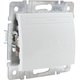 Выключатель одноклавишный промежуточный С/У. белый Jilion 9533132
