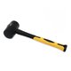 Киянка черная 450 г, обрезиненная рукоятка, 70% фиберглас, Pobedit Pobedit 2541045