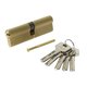 Цилиндр. механизм, ключ-ключ,цвет:золото,100 мм Pobedit Pobedit 8127100