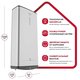 Настенный накопительный электрический водонагреватель Ariston ABSE VLS PRO INOX PW 100 3700680